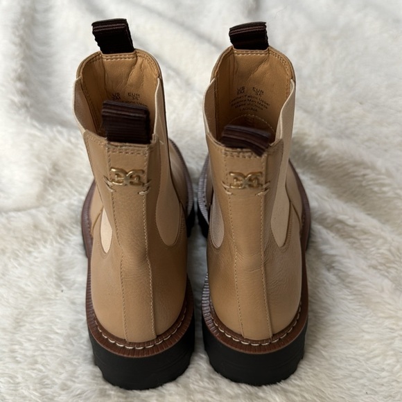 NEW! Sam Edelman Sesame Leather Laguna Chelsea Boot - Size 5 - Picture 10 of 16
